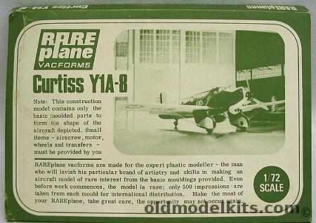 Rareplane 1/72 Curtiss Y1A-8 Shrike - (Y1A8) plastic model kit